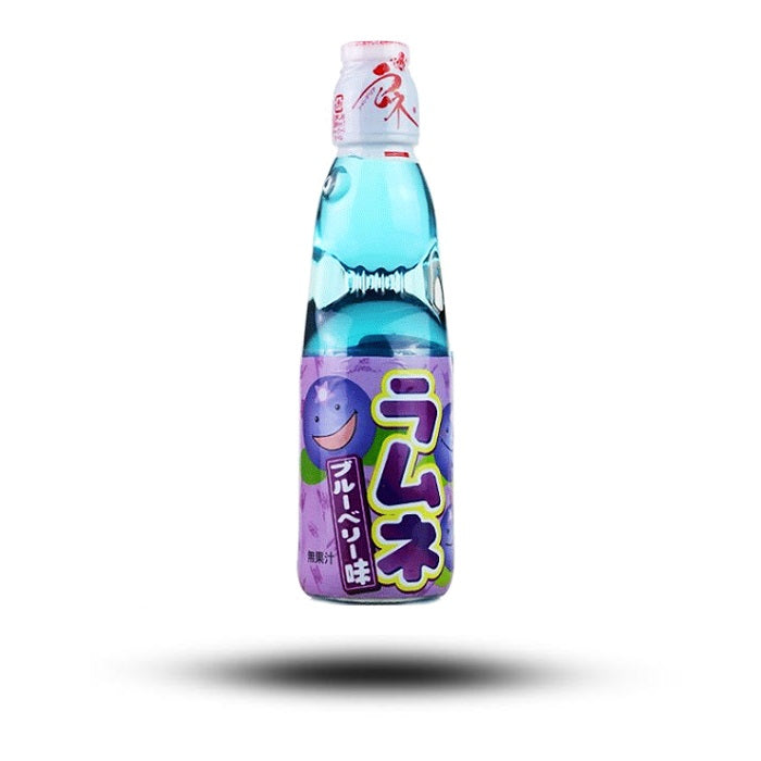 Ramune Blue Berry Soda Pop 200 ml.