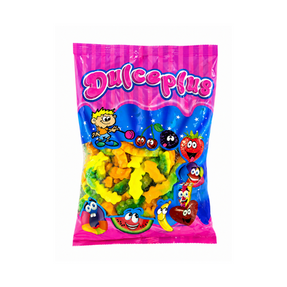 Dulceplus Raupen Halal Fruchtgummis 1 kg