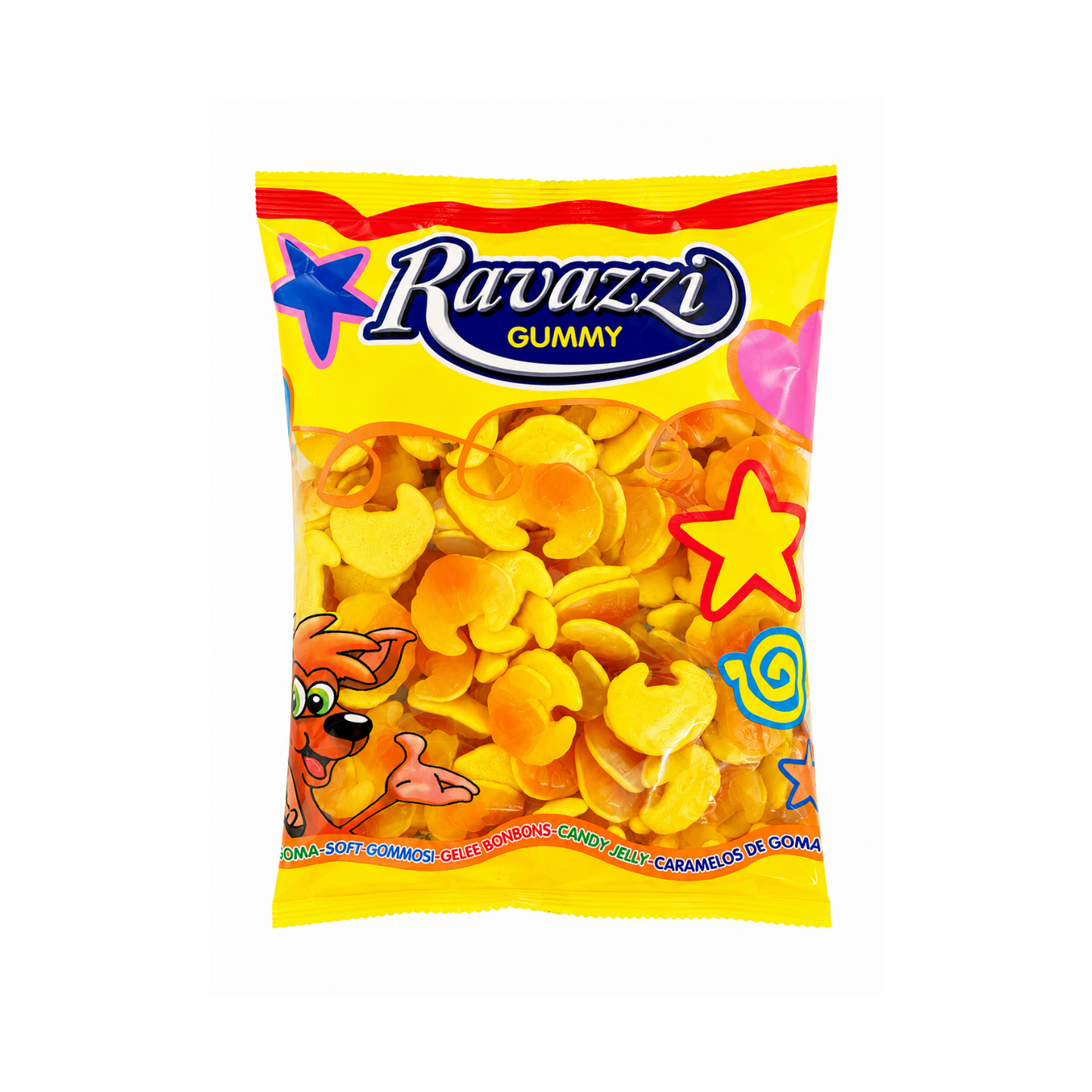 Ravazzi Erdbeer Croissants Fruchtgummis 1 kg