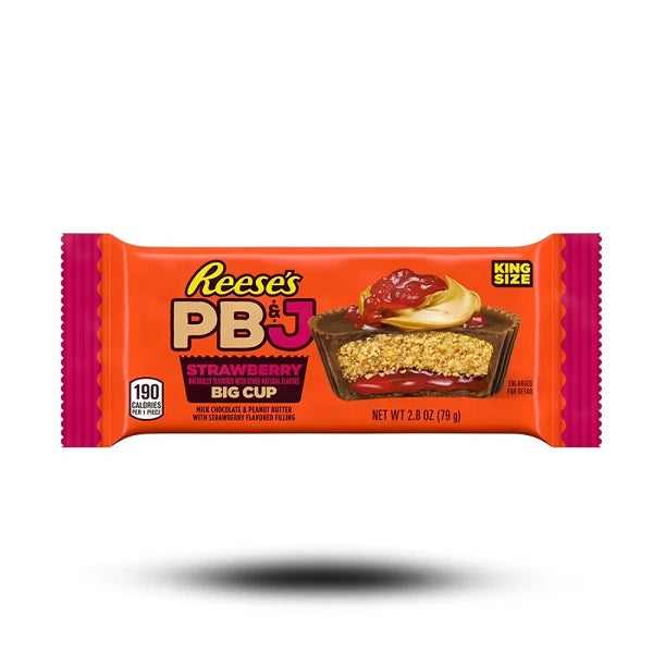 Reese's PB&J Strawberry Big Cup King Size 79g