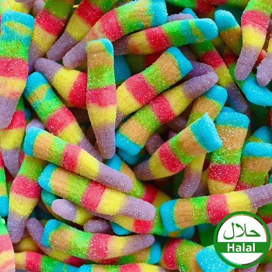Regenbogen Flaschen | Halal Süßigkeiten Tüte (350g)