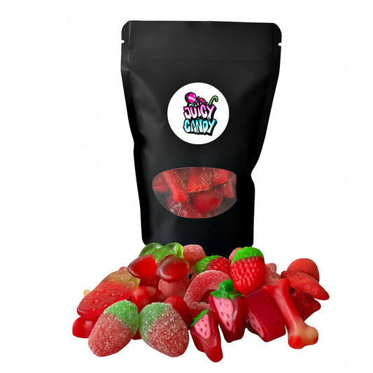 Bunte Tüte – Süßigkeiten Mix Rot (200 g)