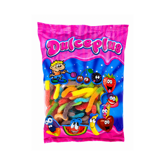 Dulceplus Gezuckerte Würmer Halal Fruchtgummis 1 kg