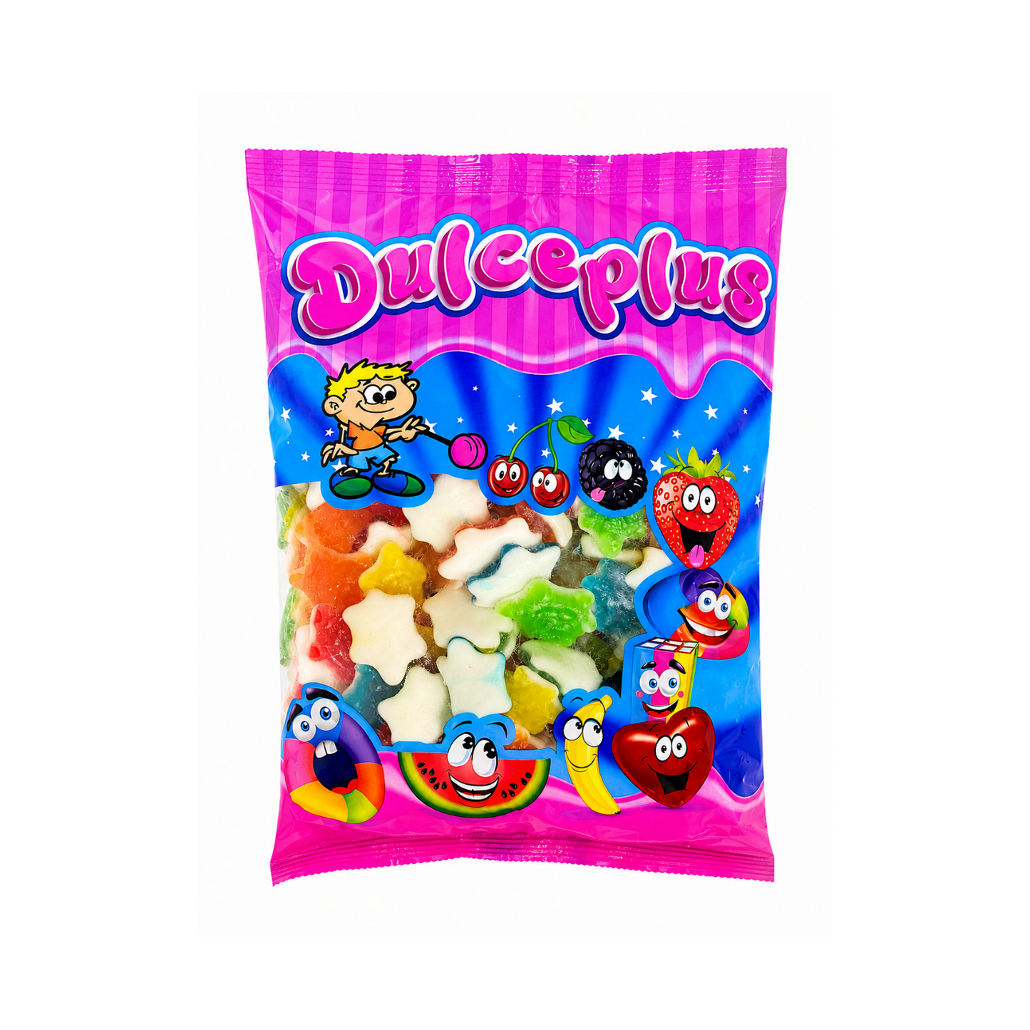Dulceplus Bunte Schildkröten Halal Fruchtgummis 1 kg