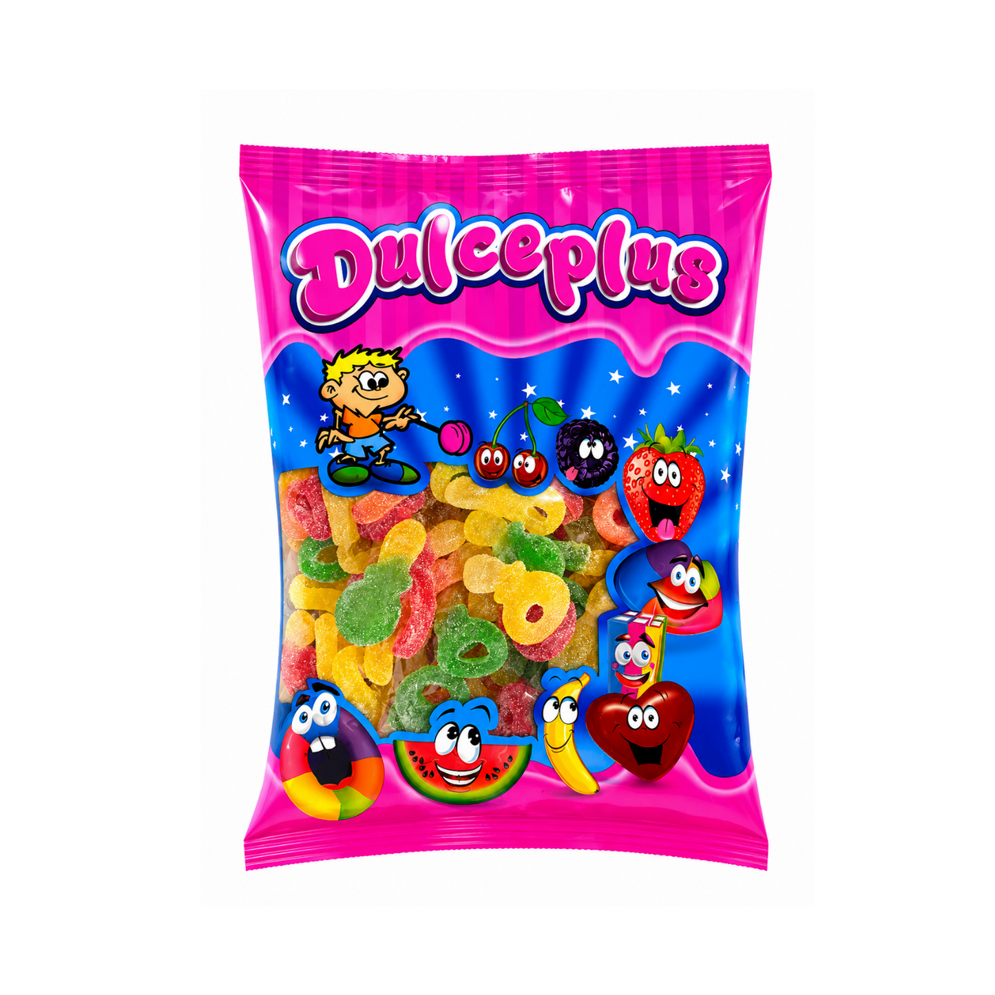 Dulceplus Bunte Schnuller Halal Fruchtgummis 1 kg