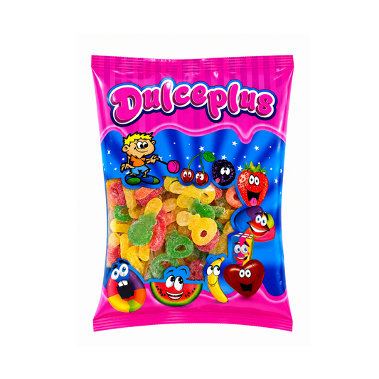 Dulceplus Bunte Schnuller Halal Fruchtgummis 1 kg