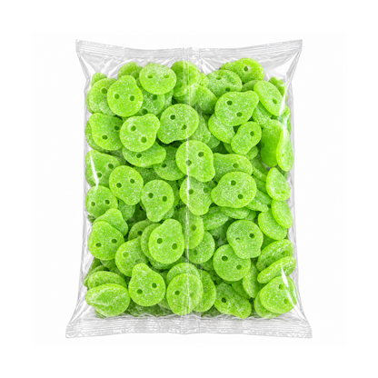 SGAB Limettenschädel Halal/Vegan Fruchtgummis 1 kg