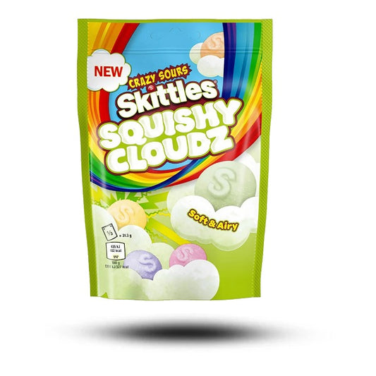 Skittles Squishy Cloudz Crazy Sours 94g