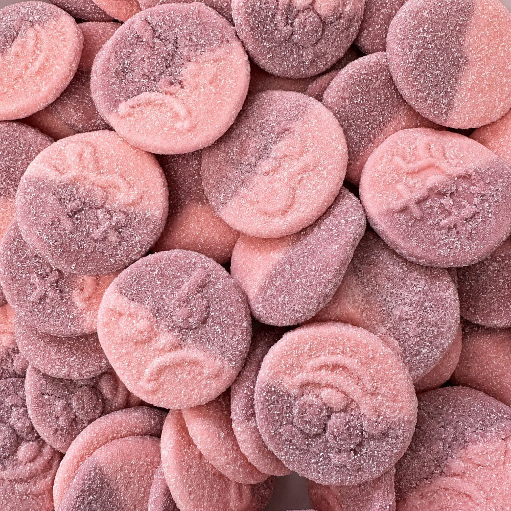 Frisia Smileys Erdbeer Kirsche Halal/Vegan Fruchtgummis 1,25 kg