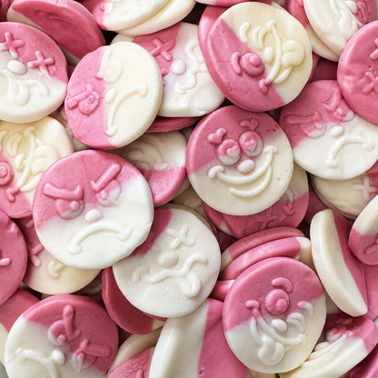 Frisia Smileys Himbeer Vanille Halal/Vegan Fruchtgummis 1,25 kg