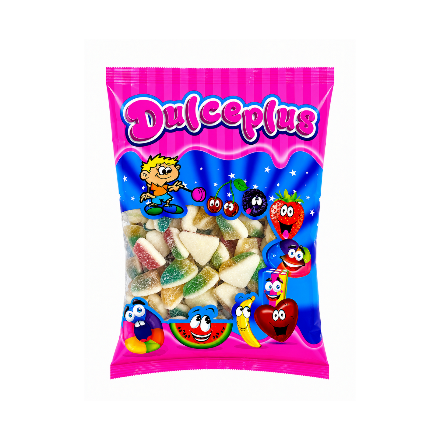 Dulceplus Gezuckerte Törtchen Halal Fruchtgummis 1 kg