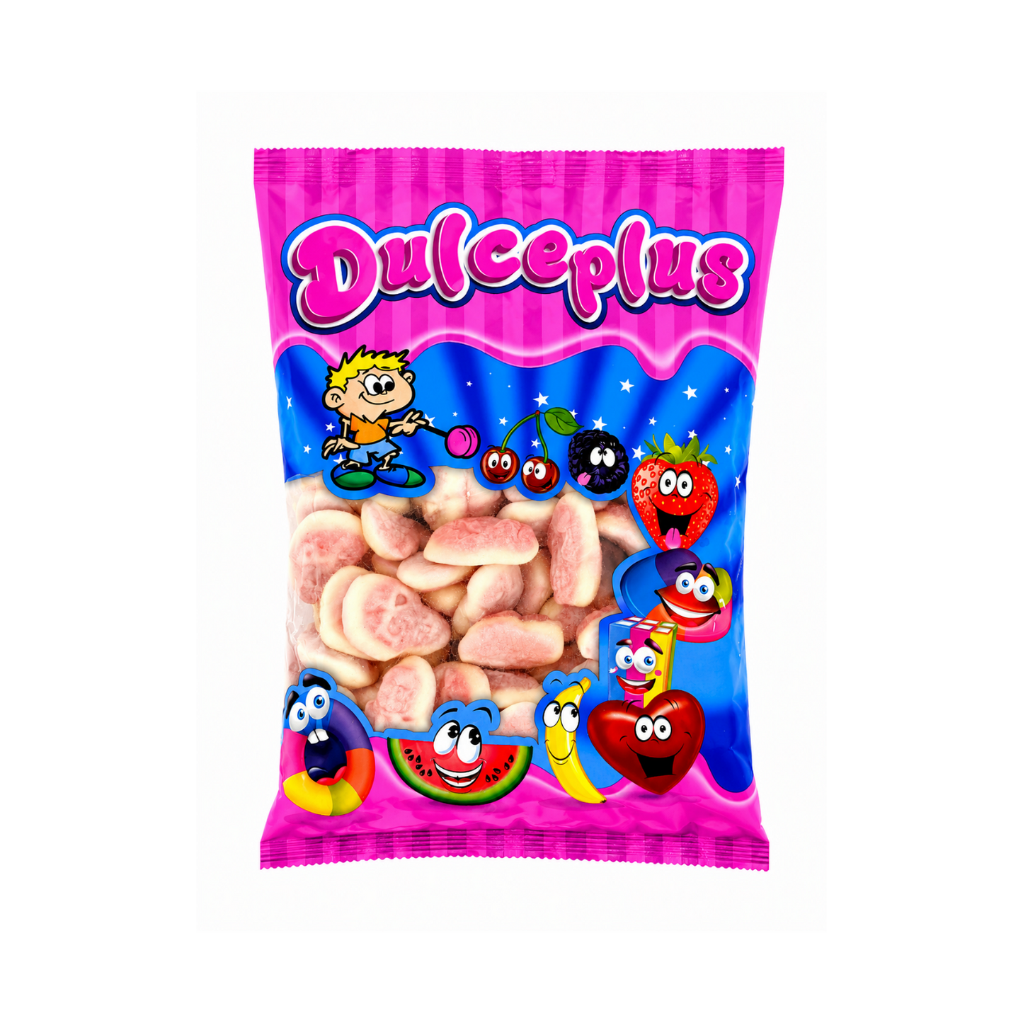 Dulceplus Jelly Totenkopf Halal Fruchtgummis 1 kg