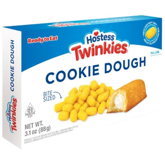 Hostess Cookie Dough Twinkies Vanilla 88g