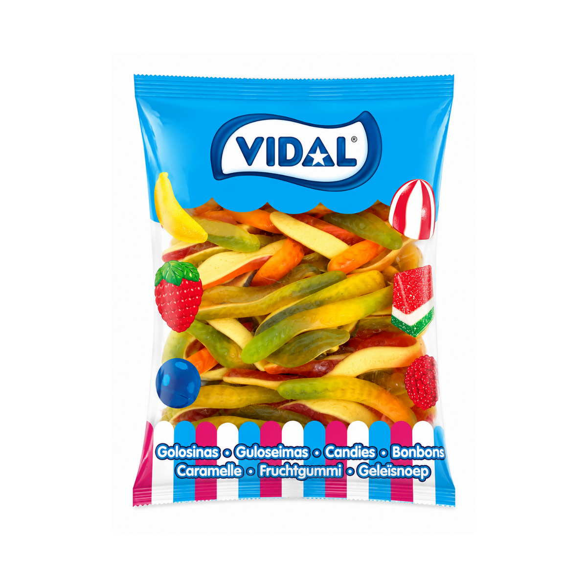 Vidal XXL Schlangen Fruchtgummis 1 kg