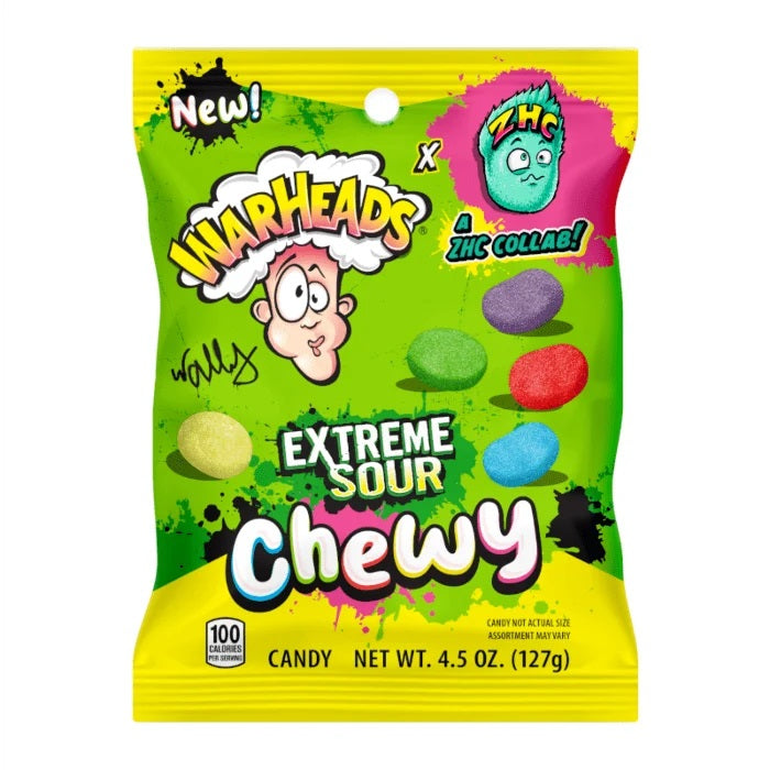 Warheads Extreme Sour Chewy 127 g