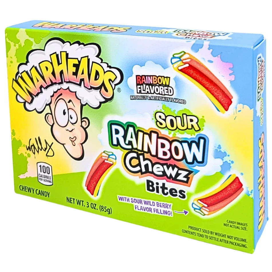 Warheads Sour Rainbow Chewz 85 g