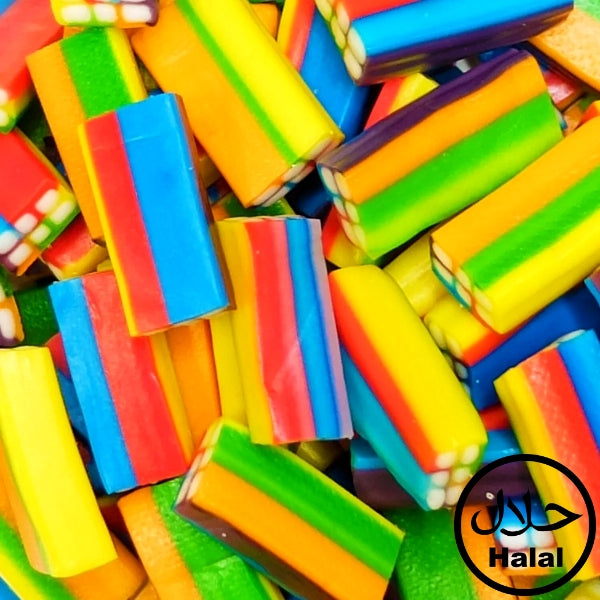 Rainbow Bricks | Halal Süßigkeiten Tüte (450g)