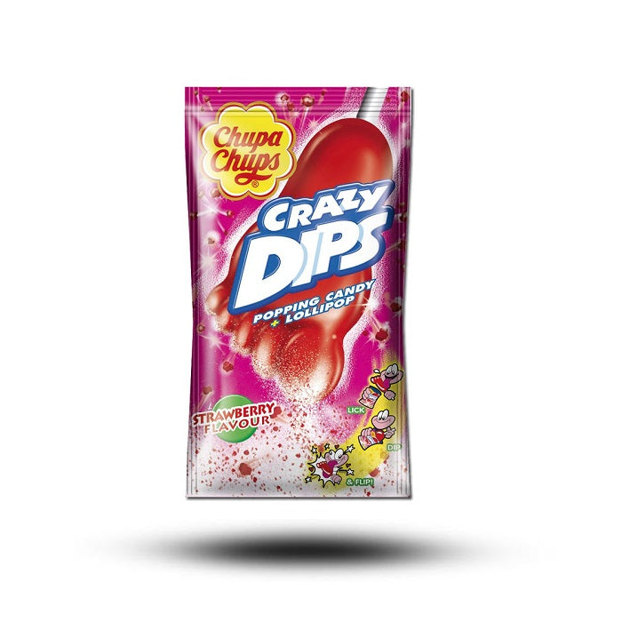 Chupa Chups Crazy Dips Erdbeere