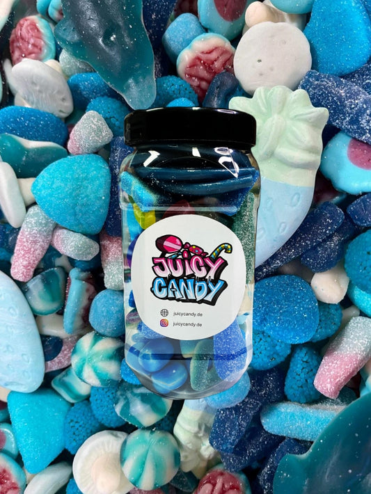 Süßigkeiten Box | Blaue Candy Box | Fruchtgummi Mix | Fruchtgummi Mix Box | Süßigkeiten Mix Box