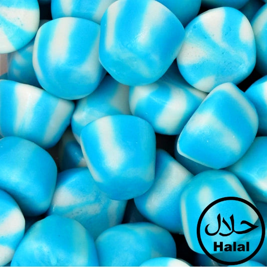 Blue Raspberry Twist | Halal Süßigkeiten Tüte (350g)