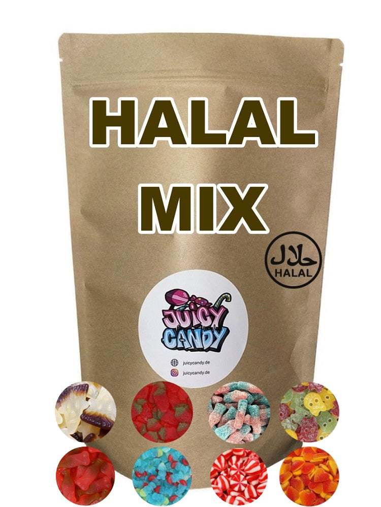 Halal Süßigkeiten Tüte mixen