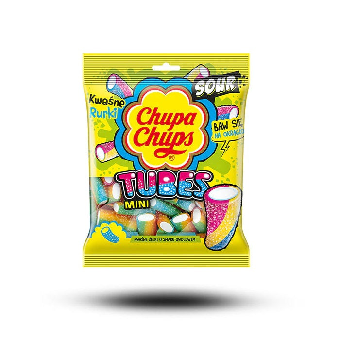 Chupa Chups Sour Tubes | Süßigkeiten aus aller Welt | Amerikanische Süßigkeiten