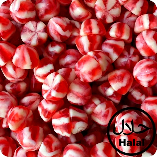 Erdbeer Cream Twist | Halal Süßigkeiten Tüte (350g)