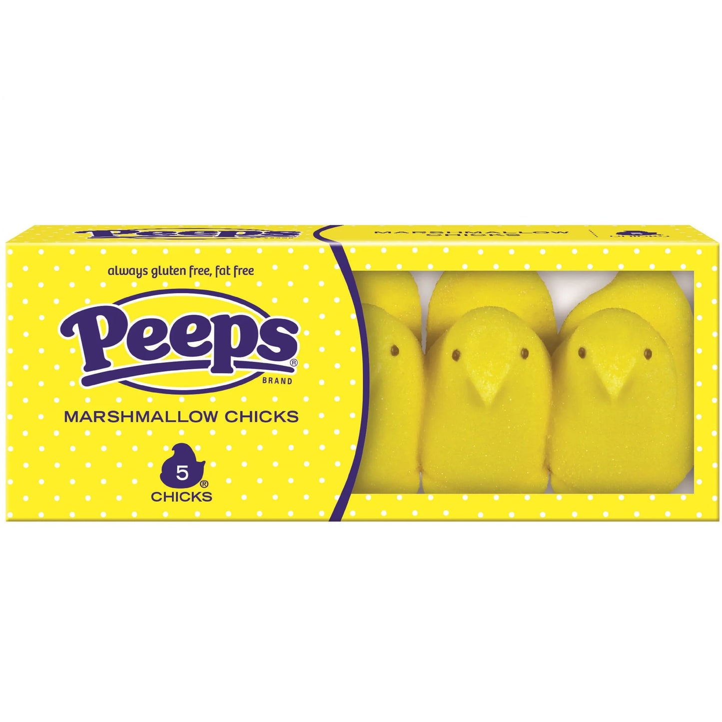 Peeps Yellow Chicks Marshmallow 42,5 gr. (USA)