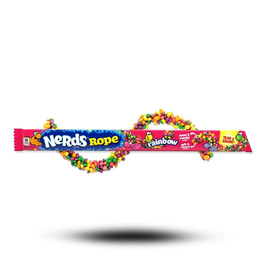 Nerds Rope Rainbow | Amerikanische Süßigkeiten | Süßigkeiten aus aller Welt