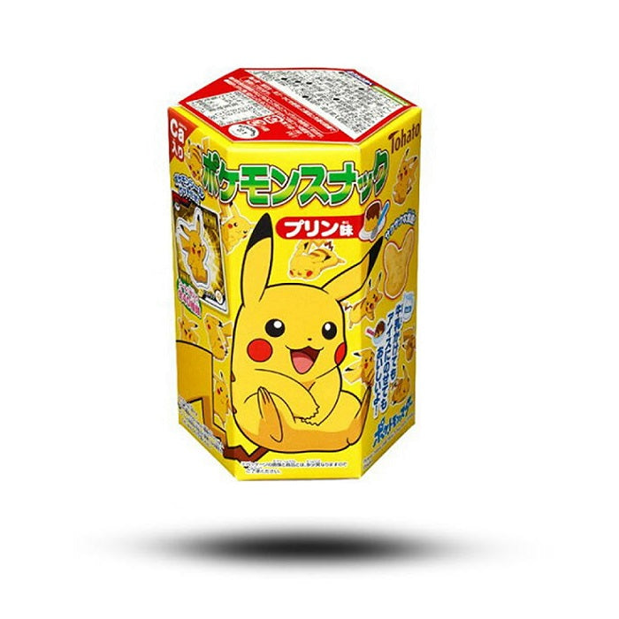 Pokemon Snack Puffs Pudding Flavour 23g (Japan)