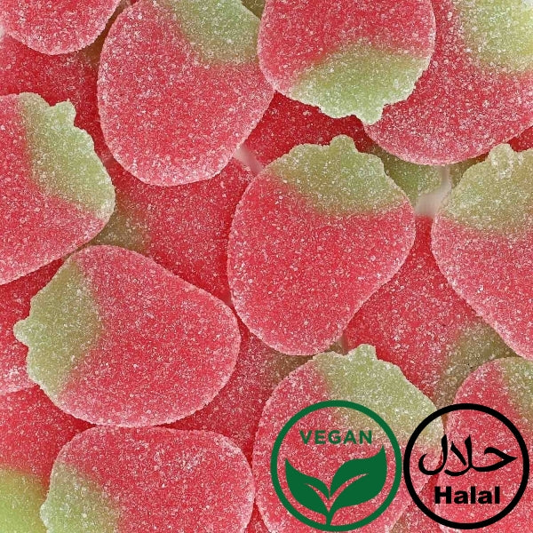 Saure Erdbeeren | Halal Süßigkeiten Tüte (450g)