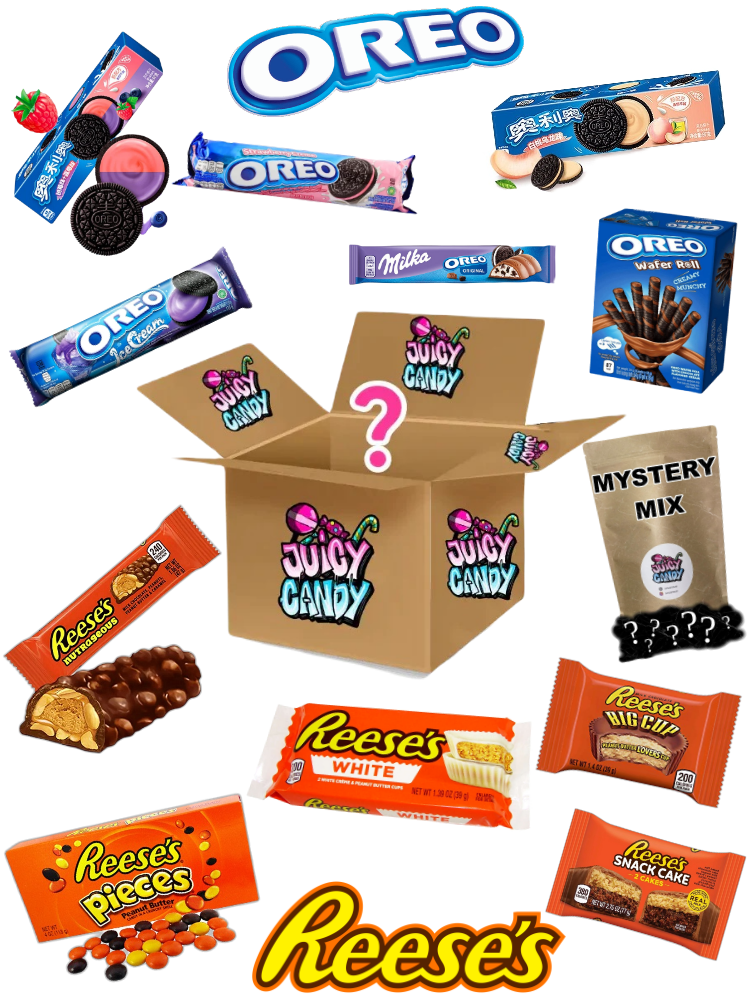 Oreo x Reese´s Süßigkeiten Box | Süßigkeiten Mystery Box | Süßigkeiten Überraschungsbox