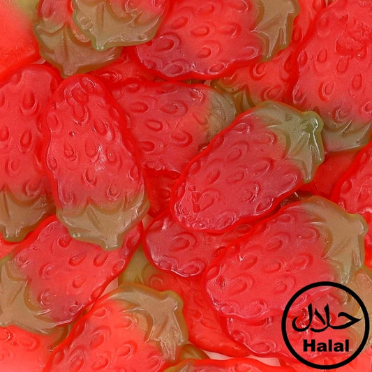 Erdbeeren | Halal Süßigkeiten Tüte (350g)