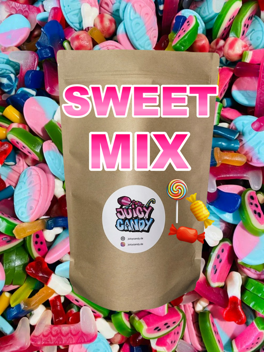 Süßer Süßigkeiten Mix | Fruchtgummi Mix | Bunte Tüte | Gemischte Tüte | | Süßigkeiten aus aller Welt